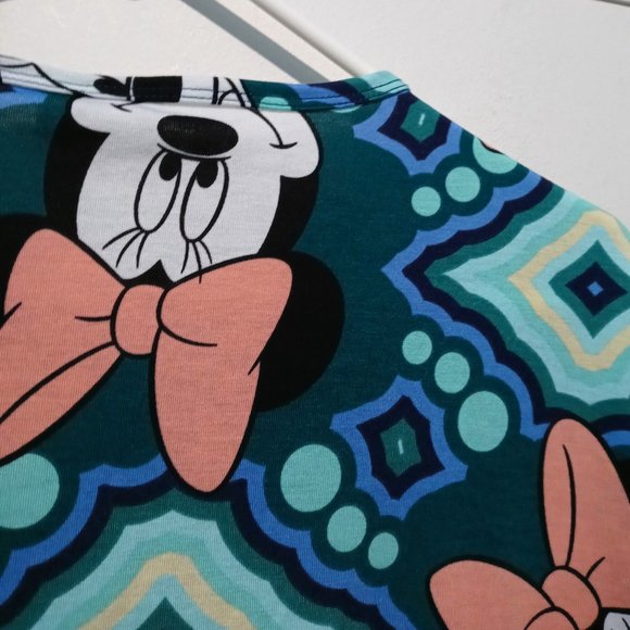 LuLaRoe Irma Women's Disney Minnie Mouse Print Top Size XXS - Picture 4 of 5